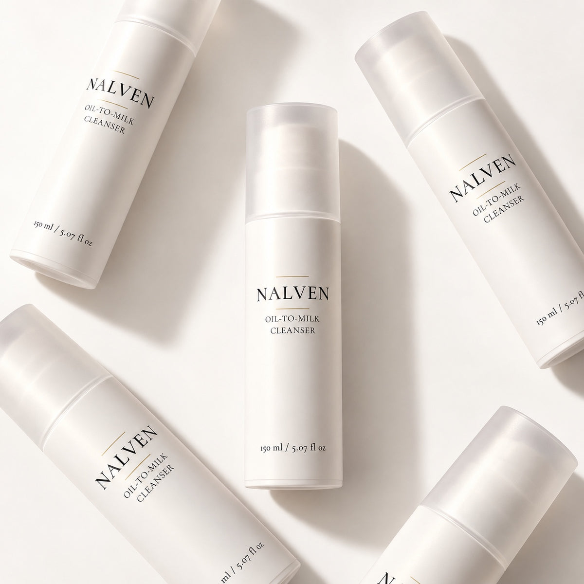 NALVEN Oil-To-Milk Cleanser 150 ml em composição de produto